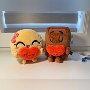 Authentic Choco & Pancake Plushies